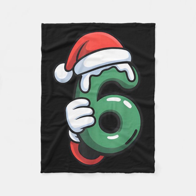 Funny 67 Six Seven Meme Couple Matching Christmas  Fleecefilt (Framsidan)