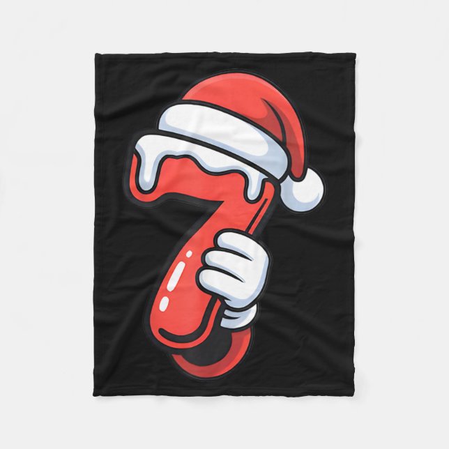 Funny 67 Six Seven Meme Couple Matching Christmas  Fleecefilt (Framsidan)