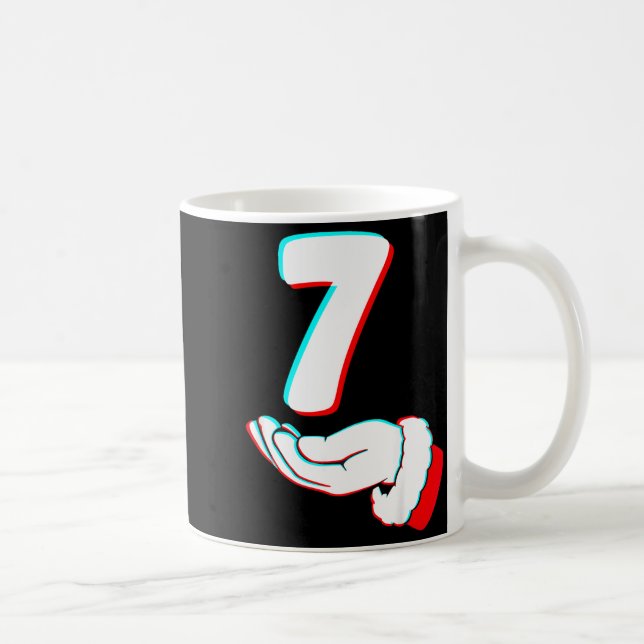 Funny 67 Six Seven Meme Couple Matching Christmas  Kaffemugg (Höger)