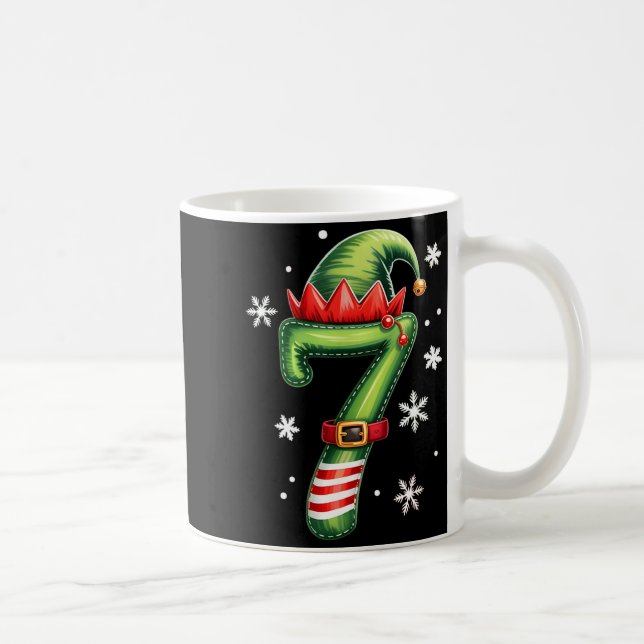 Funny 67 Six Seven Meme Couple Matching Christmas  Kaffemugg (Höger)