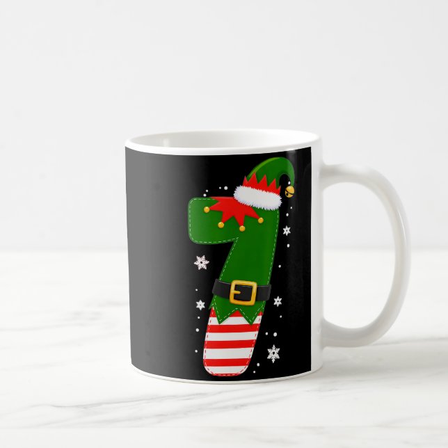 Funny 67 Six Seven Meme Couple Matching Christmas  Kaffemugg (Höger)
