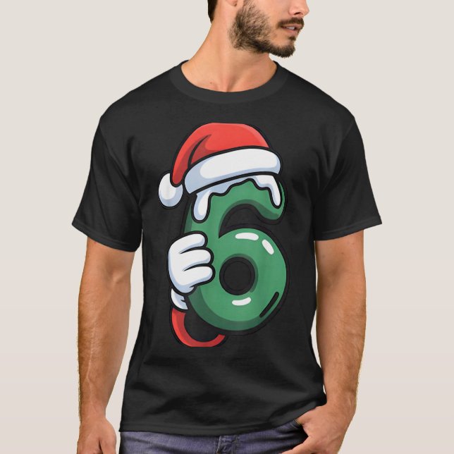 Funny 67 Six Seven Meme Couple Matching Christmas  T Shirt (Framsida)