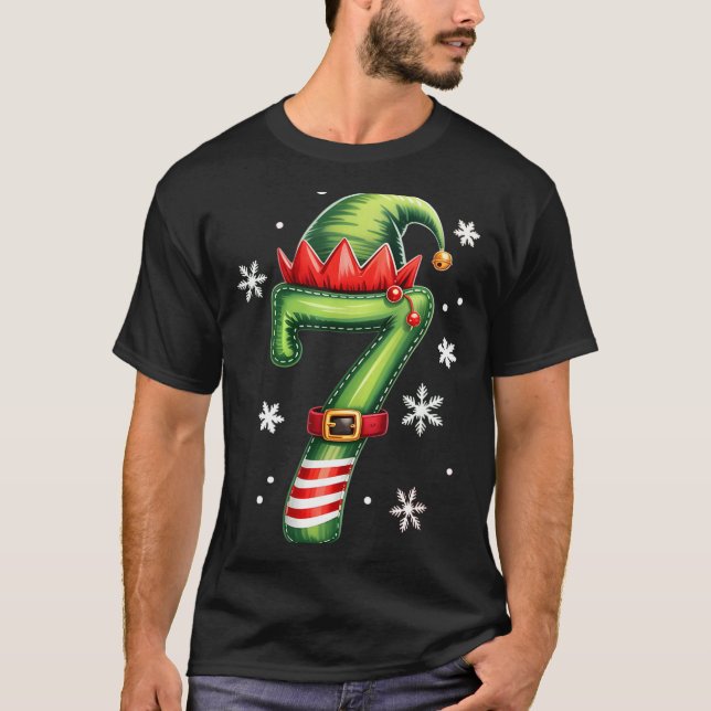 Funny 67 Six Seven Meme Couple Matching Christmas  T Shirt (Framsida)