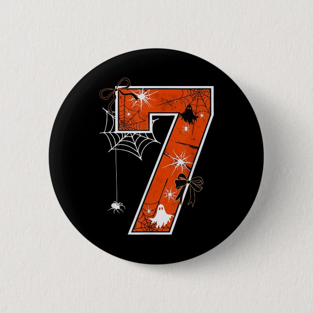 Funny 67 Six Seven Meme Couple Matching Halloween  Knapp (Framsida)