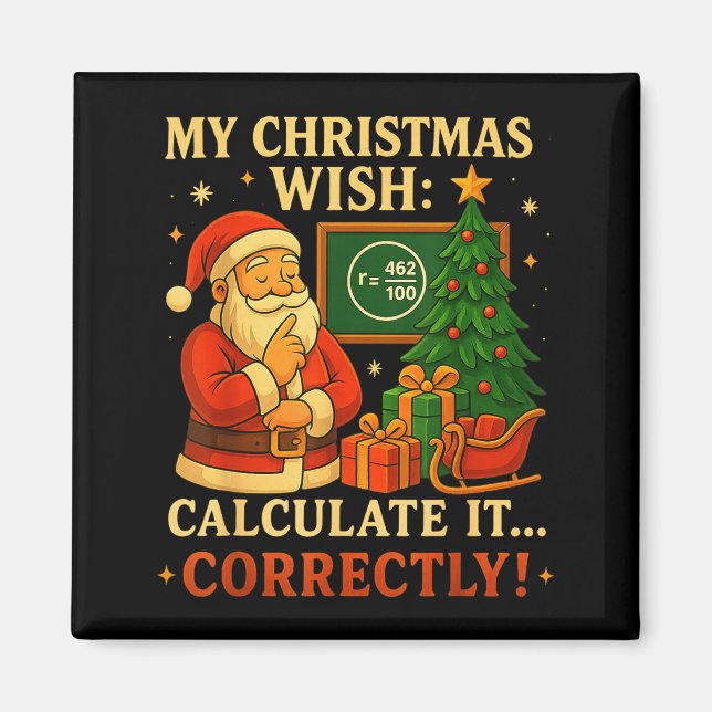 Funny 67 Tee Christmas Math 67 Meme – 6 7 Teacher  Magnet (Framsidan)