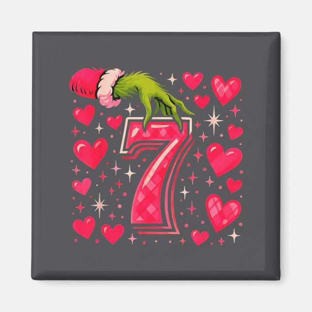 Funny 67 Valentine Meme Couple Matching Love  Magnet (Framsidan)