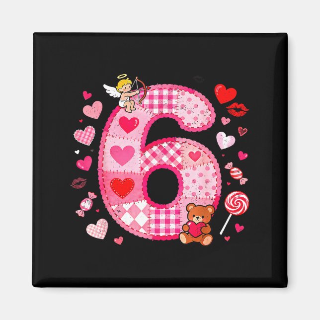 Funny 67 Valentine Meme Couple Matching Love  Magnet (Framsidan)