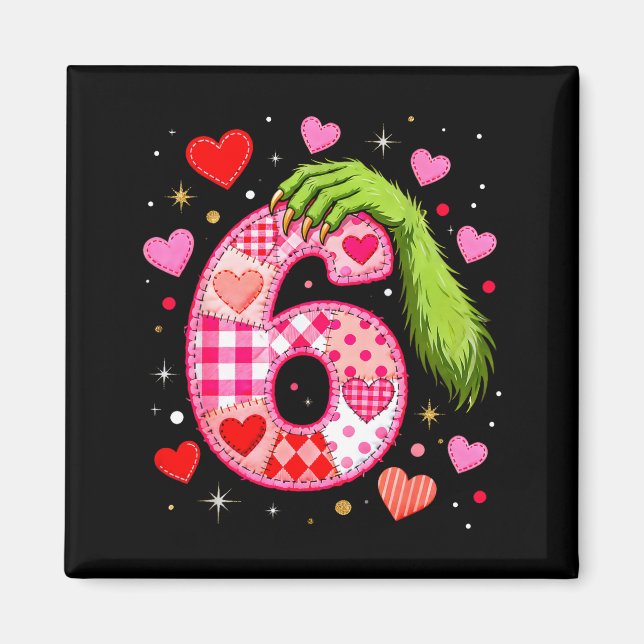 Funny 67 Valentine Meme Couple Matching Love  Magnet (Framsidan)