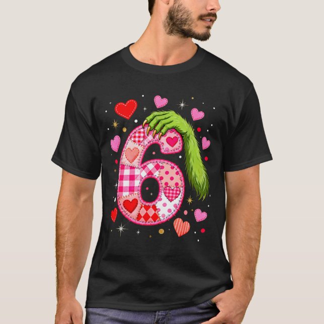 Funny 67 Valentine Meme Couple Matching Love  T Shirt (Framsida)