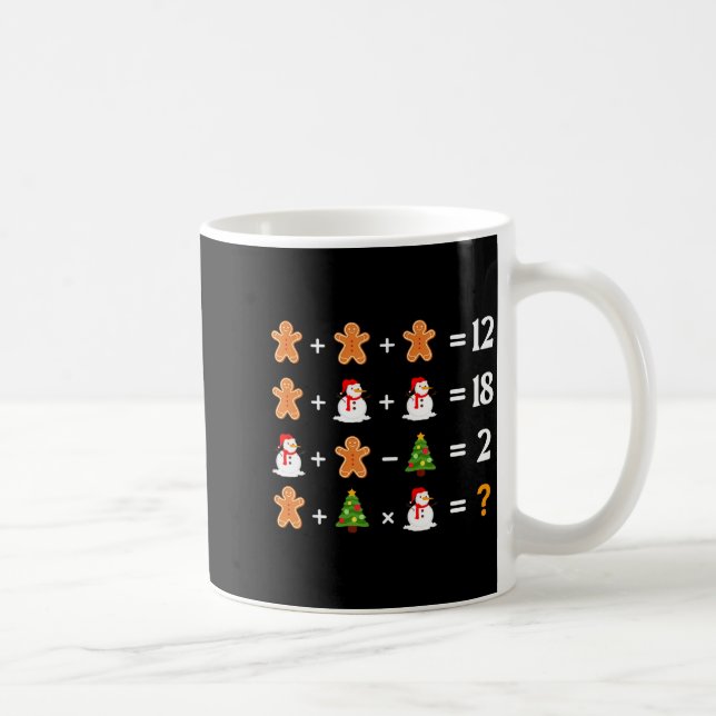 Funny 6 7 Meme Christmas Order Of Operations Math  Kaffemugg (Höger)
