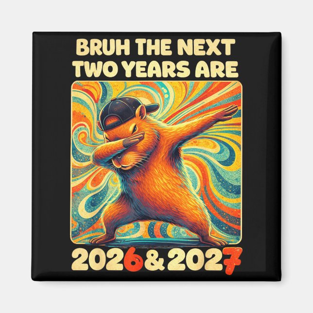 Funny 6 7 New Year Meme For Kids Boys Nye 2026 &am Magnet (Framsidan)