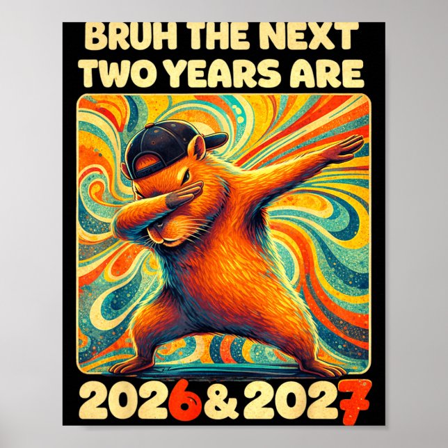Funny 6 7 New Year Meme For Kids Boys Nye 2026 &am Poster (Framsidan)