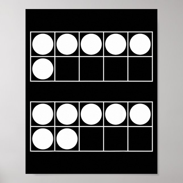 Funny 6 7 Number Teachers Students Six Seven Meme  Poster (Framsidan)