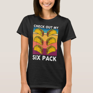 Funny 6 Pack Mexican Gym Cinco De Mayo Fitness Tac T Shirt