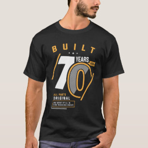 Funny 70:e födelsedag 70 år gammal t shirt
