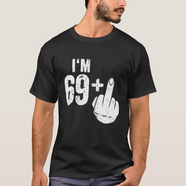 Funny 70:e födelsedagen 70 år gammal Gift Idea T Shirt (Framsida)