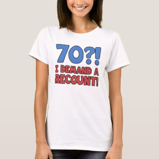 Funny 70:e födelsedagsgag Gift T Shirt