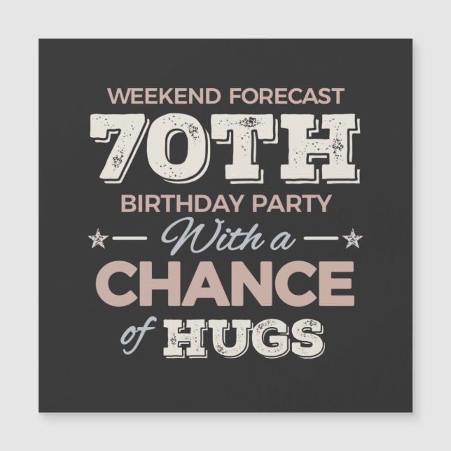 Funny 70th birthday sayings (Framsida)