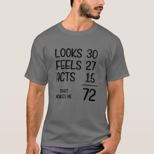 Funny 72Nd Birthday 72 Years Old Born In 1950 T Shirt (Framsida)
