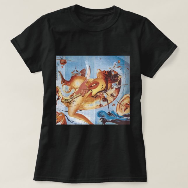 Funny 80-talets Rock musik Band Sunset Mark Illust T Shirt (Design framsida)