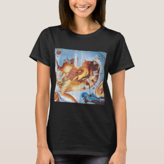 Funny 80-talets Rock musik Band Sunset Mark Illust T Shirt