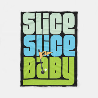Funny 90's Pun Slice Slice Baby Golf T Shirt  Fleecefilt