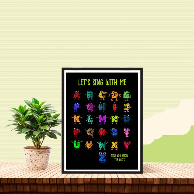 Funny ABC:s Poster (Skapare uppladdad)