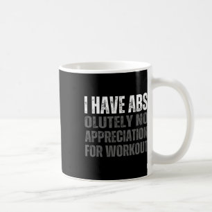 Funny Abs Humor Kaffemugg