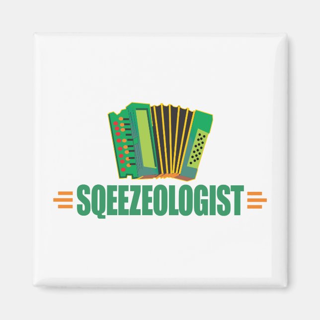 Funny Accordion Magnet (Framsidan)