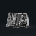 Funny Accordion Player Birthday Card Kort<br><div class="desc">Gör ditt favoritspel i fläkt eller så skrattar du högt - genom att ge dem det här kortet. Säg att de ska agera i enlighet med detta!</div>