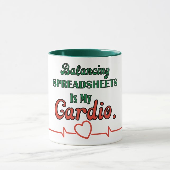 Funny Accountant Quote Mugg (Center)