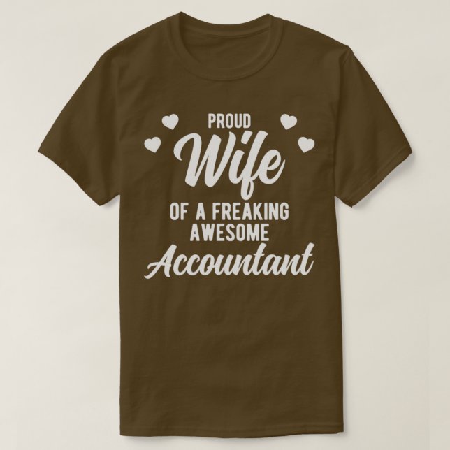Funny Accounting Make Phrase Gift for Accountan T Shirt (Design framsida)