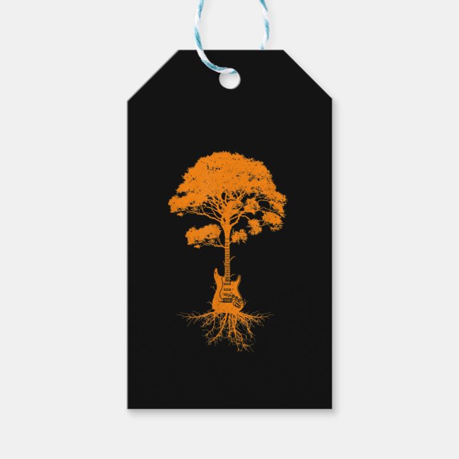 Funny Acoustic Guitar För manar Women Coola Guitar Presentetikett (Framsidan)