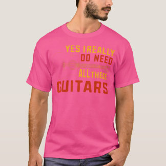 Funny Acoustic Guitar T Shirt