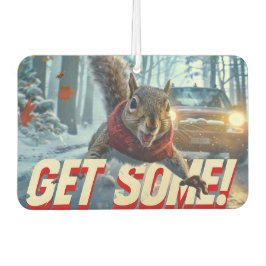 Funny Action Squirrel Luft Freshener "Get some"