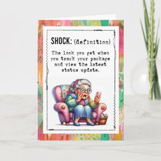 Funny Addicted To Online Shopping  Kort