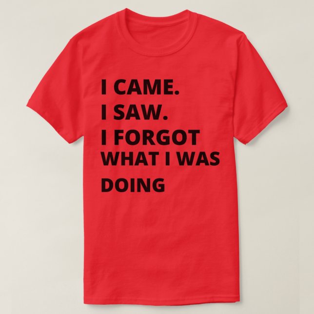 Funny ADHD 3 T Shirt (Design framsida)