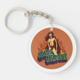 Funny ADHD Crisis Heroine Chaos Energy Retro Comic