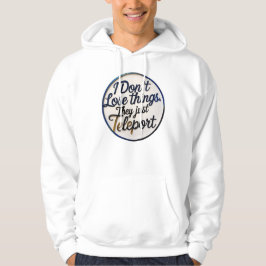 Funny ADHD Hoodie - Neurodivergent Humor, Borttapp