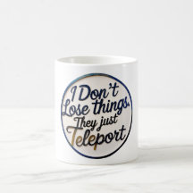 Funny ADHD Mugg - Neurodivergent Gift, Borttappad