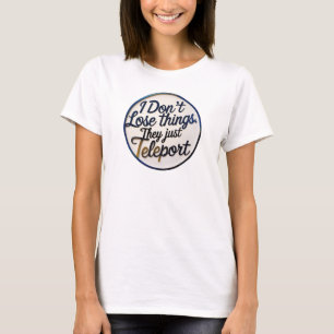 Funny ADHD Shirt - Neurodivergent Humor, Borttappa T