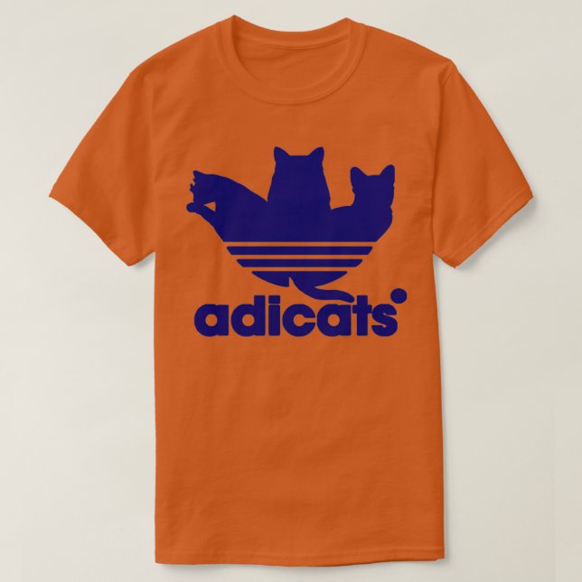 Funny Adicats  T Shirt (Design framsida)