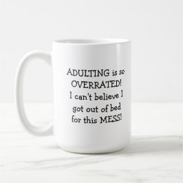 Funny Adulting Mugg