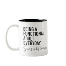 Funny Adulting Mugg