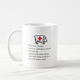 Funny advokat Attorney Ambulance Chaser Gift Kaffemugg