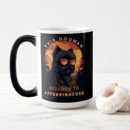 Funny Affenpinscher Hund Parent Personlig Magisk Mugg