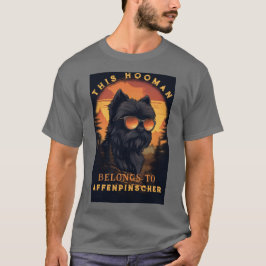 Funny Affenpinscher Hund Parent Personlig T Shirt