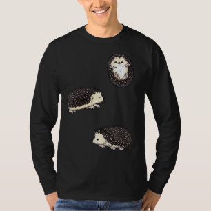 Funny African Belllied Hedgehog Costume Cute Hedge T Shirt