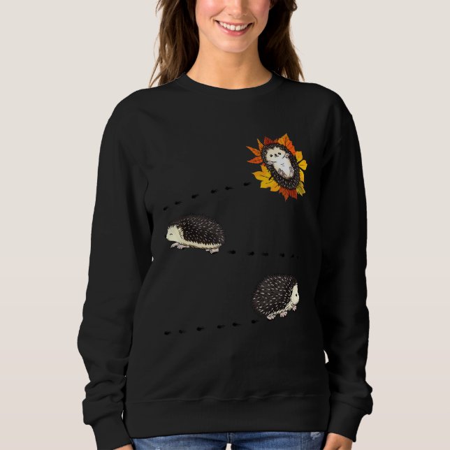 Funny African Belllied Hedgehog Costume Cute Hedge T Shirt (Framsida)
