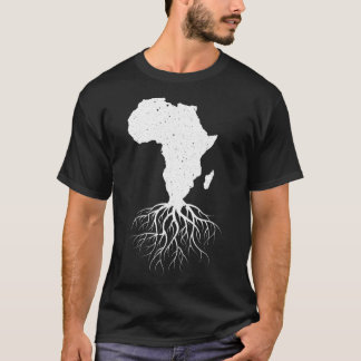 Funny Afrika Art För manar Women African American  T Shirt